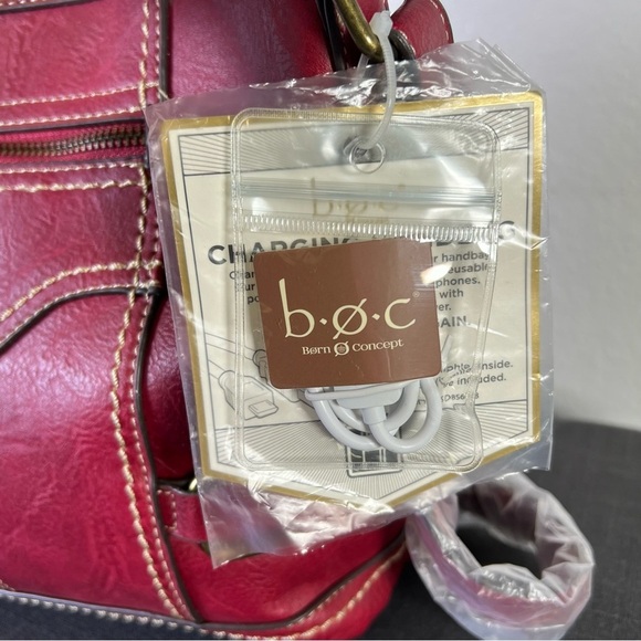 boc Red Crossbody Bag - Picture 4 of 12